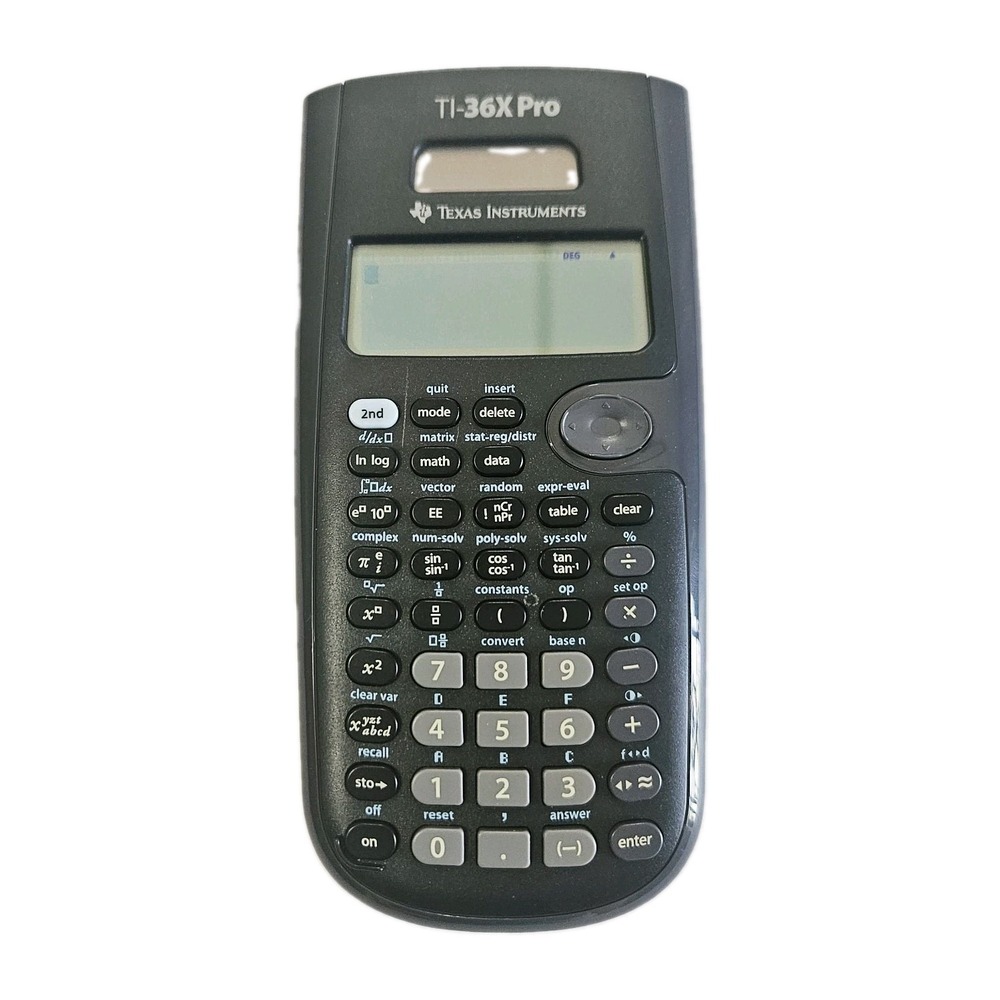 Texas Instruments TI-36X Pro Scientific Calculator Black 36PROTBL1L1A